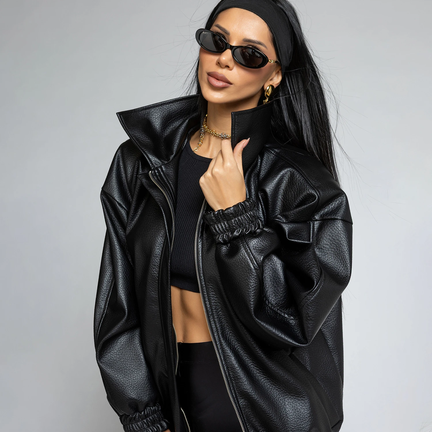 Black Nikole 3463 jacket from the new collection