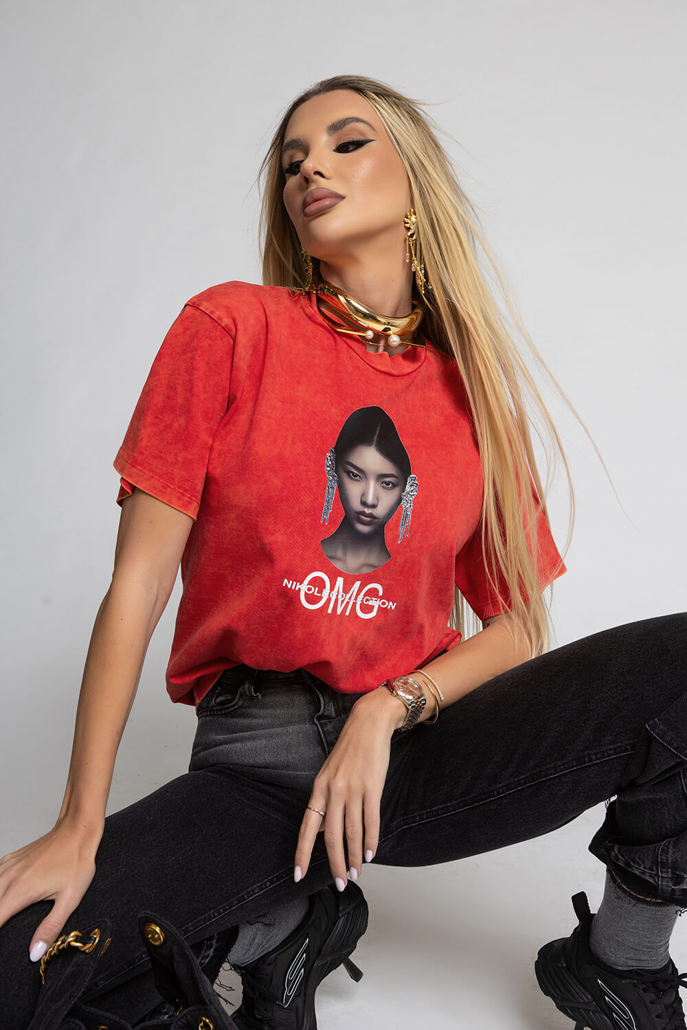 T-shirt Nikole 56176 — снимка 7