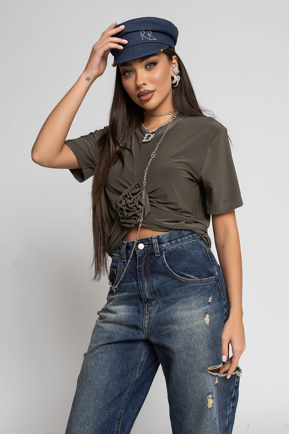 T-shirt Nikole 5684 — снимка 4