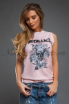 Топ Metallica Pink